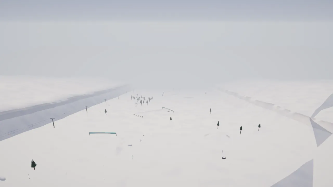 Pista da slitta dei pinguini