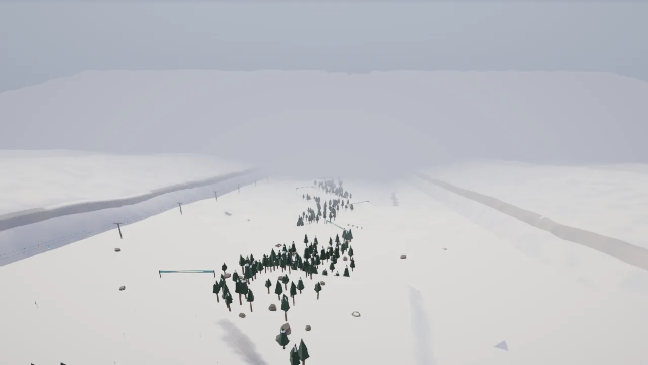 Zigzag innevato
