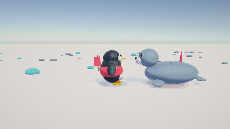 Kick a seal?