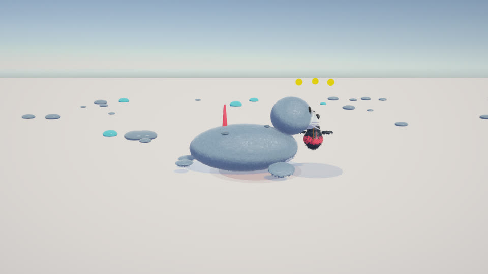 Caught by a seal